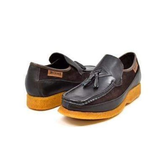 British Walkers Brooklyn Men's Brown Leather and Suede